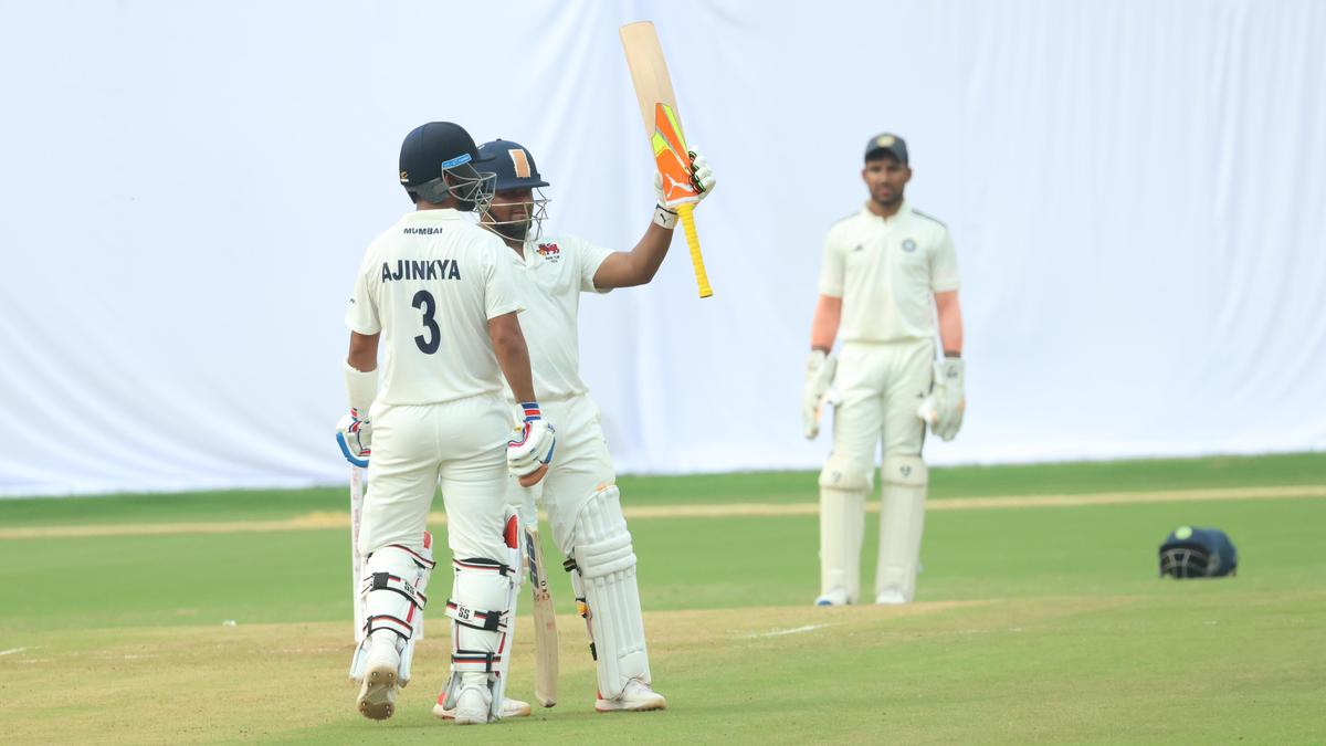 Irani Cup 2024-25, Day 1: Shreyas, Rahane steer Mumbai through early wickets against Rest of India